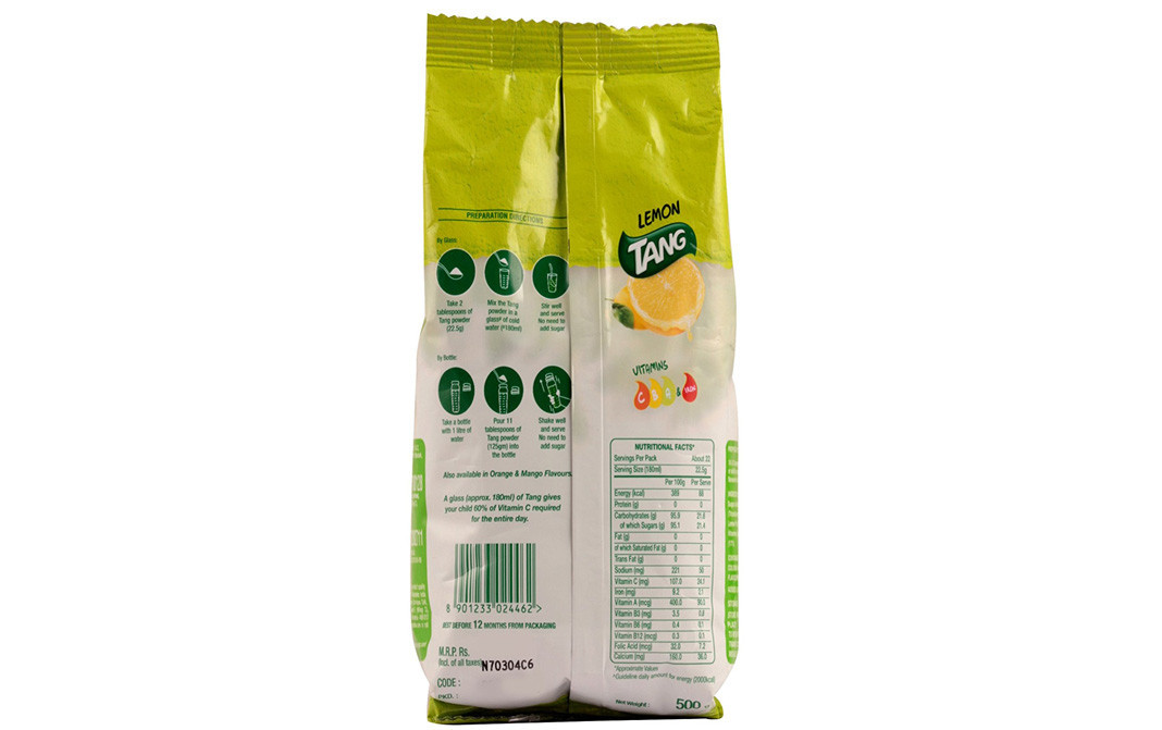 Tang Lemon    Pack  500 grams